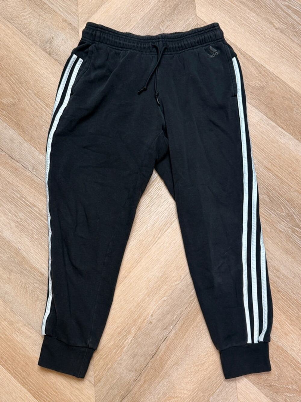 Adidas Black Jogger Sweatpants